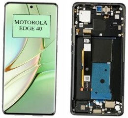 WYŚWIETLACZ DOTYK EKRAN LCD MOTOROLA EDGE 40 XT2303-2 RAMKA OLED