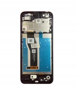 WYŚWIETLACZ EKRAN LCD MOTOROLA MOTO E13 RAMKA