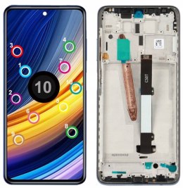 WYŚWIETLACZ LCD Xiaomi POCO X3 PRO RAMKA CZARNA