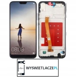 WYŚWIETLACZ EKRAN DOTYK LCD HUAWEI P20 LITE RAMKA