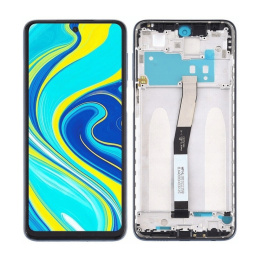 WYŚWIETLACZ XIAOMI REDMI NOTE 9 PRO RAMKA CZARNA