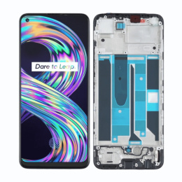 WYŚWIETLACZ LCD EKRAN DOTYK DO REALME 8 PRO TFT RAMKA