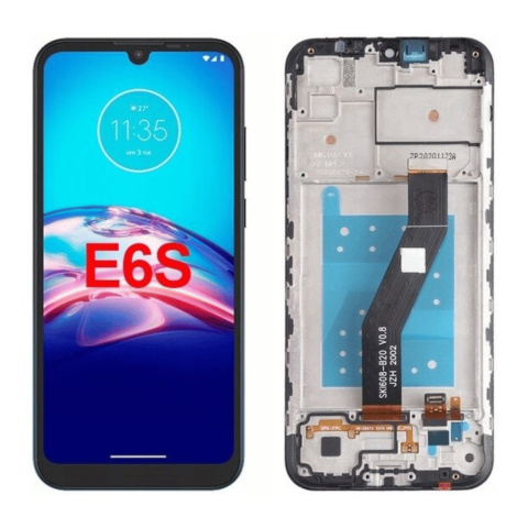 WYŚWIETLACZ MOTOROLA MOTO E6s 2020 XT2053 RAMKA