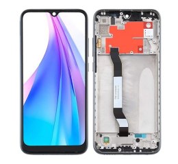 SERVICE PACK WYŚWIETLACZ DO XIAOMI REDMI NOTE 8T RAMKA CZARNA