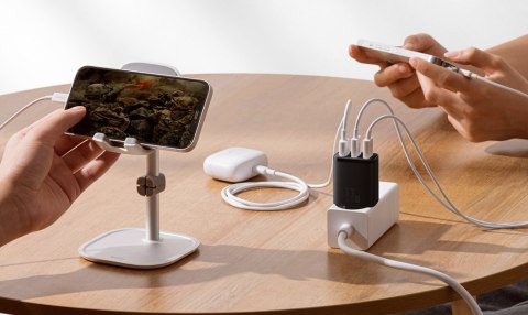 Baseus ładowarka sieciowa Compact 3 x USB czarna 17W