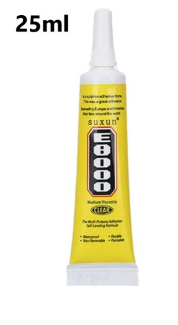 KLEJ MONTAŻOWY E8000 WYŚWIETLACZ RAMKA DOTYK 25ML CLEAR