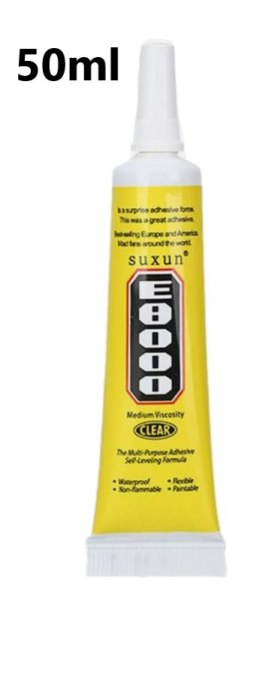 KLEJ MONTAŻOWY E8000 WYŚWIETLACZ RAMKA DOTYK 50ML CLEAR