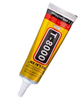 KLEJ MONTAŻOWY T8000 WYŚWIETLACZ RAMKA DOTYK 50ML PÓŁPRZEŹROCZYSTY