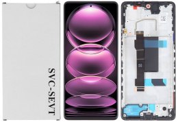 SERVICE PACK WYŚWIETLACZ DO XIAOMI REDMI NOTE 12 PRO 5G RAMKA