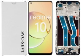 SERVICE PACK WYŚWIETLACZ DO REALME 10 RMX3630 RAMKA