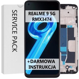 SERVICE PACK WYŚWIETLACZ DO REALME 9 5G RMX3474 RAMKA