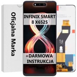 WYŚWIETLACZ DOTYK LCD EKRAN DO INFINIX SMART 8 X6525