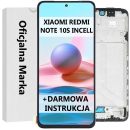 WYŚWIETLACZ LCD EKRAN DO XIAOMI REDMI NOTE 10S RAMKA INCELL