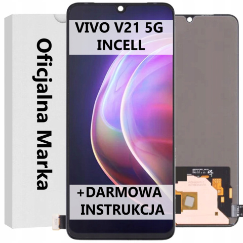 WYŚWIETLACZ DOTYK LCD EKRAN DO VIVO V21 5G INCELL