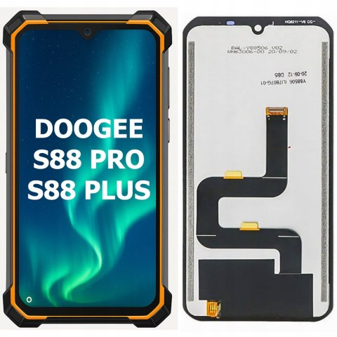 WYŚWIETLACZ EKRAN LCD DO DOOGEE S88 PRO S88 PLUS