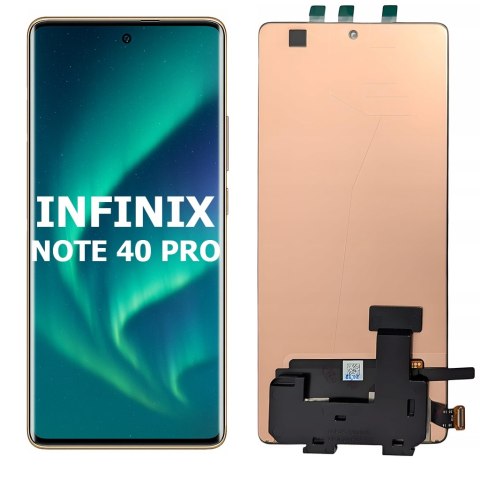 WYŚWIETLACZ EKRAN LCD DO INFINIX NOTE 40 PRO 4G / 5G + INSTRUKCJA